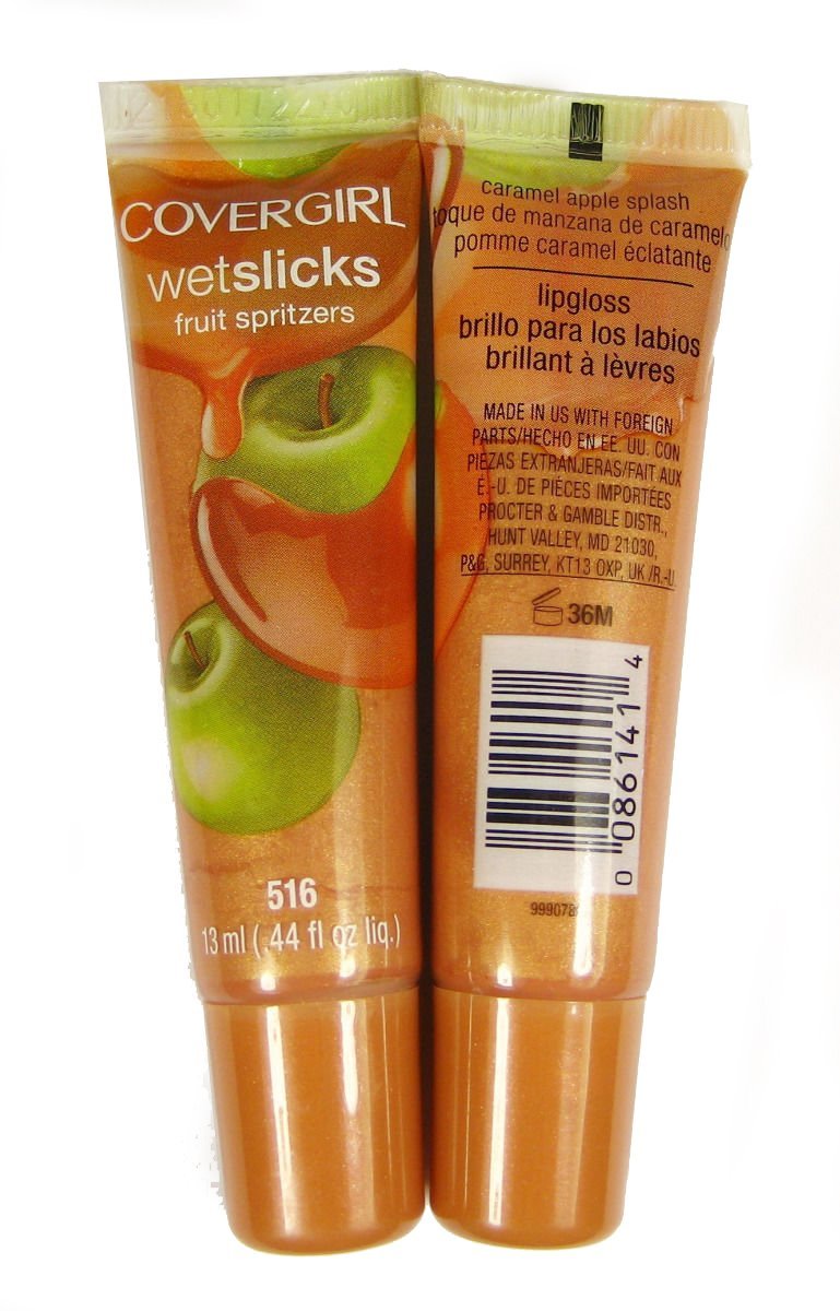 Buy Covergirl Wetslicks Fruit Spritzers Caramel Apple Splash 516 0 44 Fluid Ounce Pack Of 2 Online At Low Prices In India Amazon In