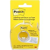 Post-it Labeling & Cover-Up Tape, 1 Roll, 1 in x 700 in (658)