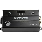 Kicker 47KEYLOC Key Series Smart Powered Line-Out Converter | Adds an amp to your factory radio, auto-tuning LOC, clean audio out, easy stereo integration for aftermarket bass upgrades