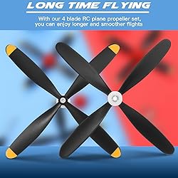 Hollowfly 3 Sets Spare RC Plane Propellers