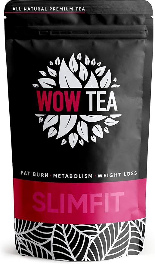 Wow Tea Slimfit Premium Slimming Tea With Organic Green Tea Yerba Mate Ginger Helps Optimize Burning Metabolic Processes Aids Weight Management 150g Made In Eu Amazon Co Uk Health