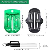Geeorzo Golf Ball Line Drawing Marking Alignment Kit 2 Pack view 2
