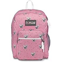 trans pink backpack