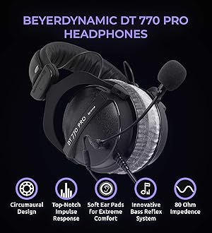 Modmic D770 Pro 250 Ohm Modmic Dt 770 Pro Beyerdynamic DT 770 PRO