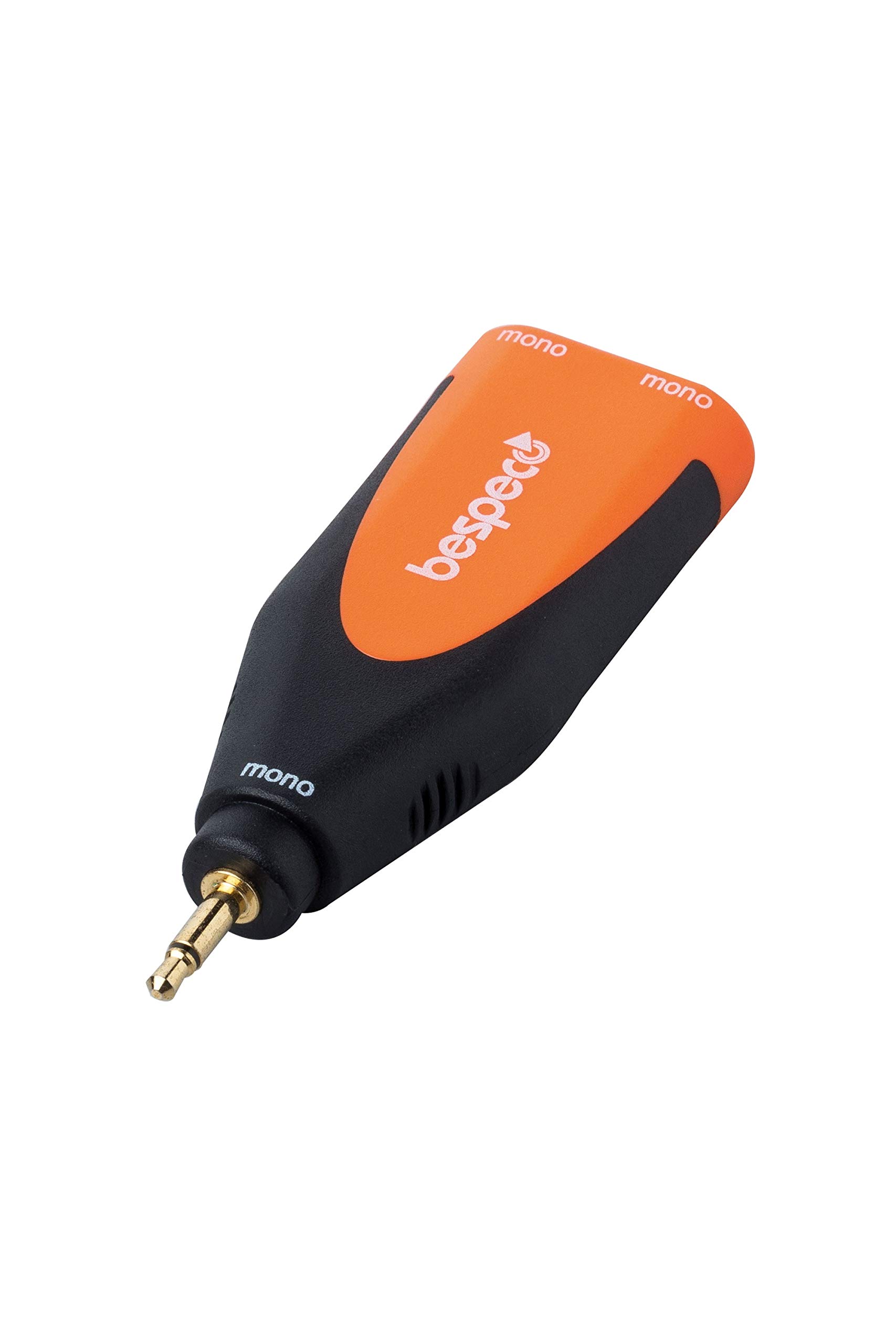 Bespeco SLAD165 Mono Jack Adapter M Ø 3.5 mm/2 Jack Mono F Ø 6.3 mm