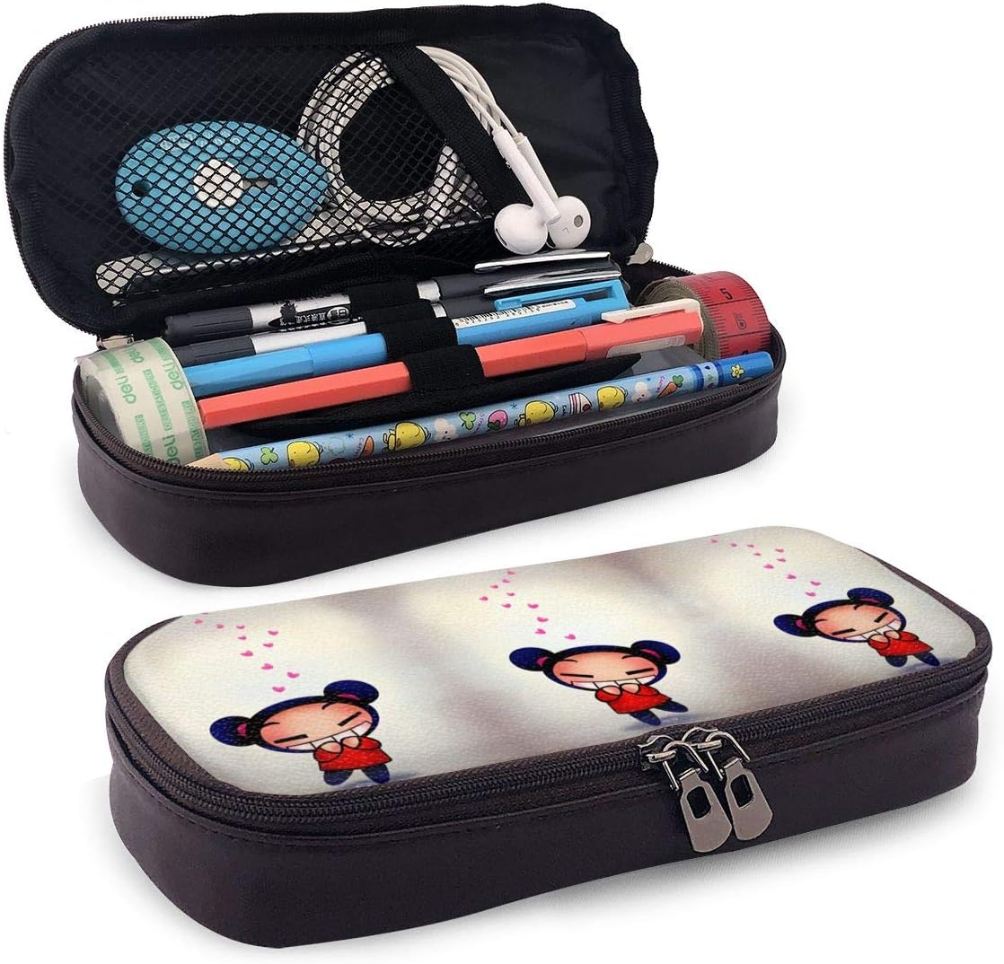 Padida Large Capacity Pencil Bag Pen Case Pucca Pouch Pencil Holder, Portable Pencils Pens Organizer