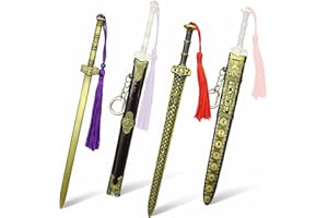 2 Styles Sword Letter Opener Envelope Slitter with Ergonomic Handle Metal Mail Opener Tool Decorative Fake Sword Mail Cutter 