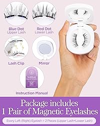 BEYELIAN Magnetic Eyelashes, Soft Natural Look