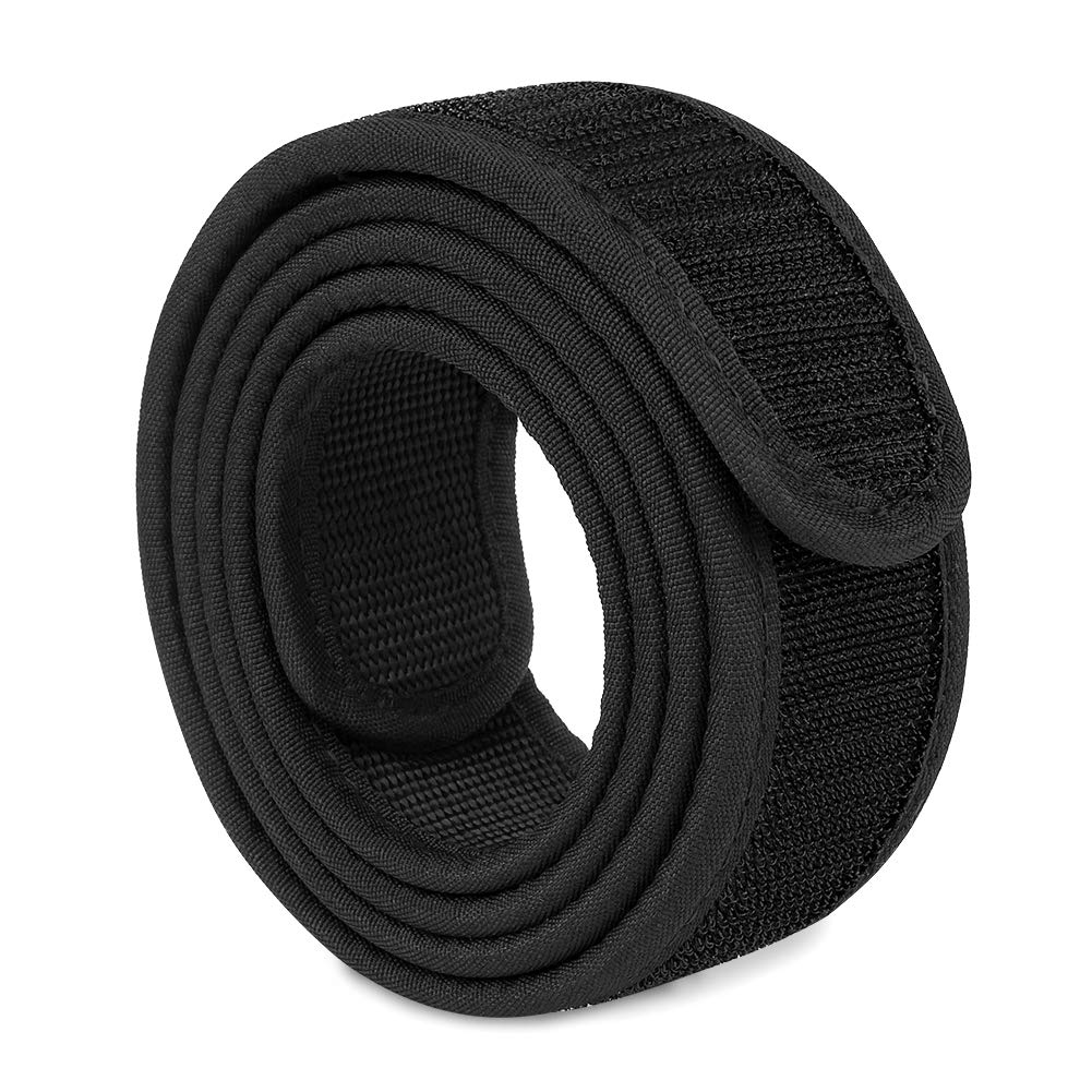 KRYDEX Inner Duty Belt 1.5" Hook and Loop Liner Inner Belt Black Hook-L