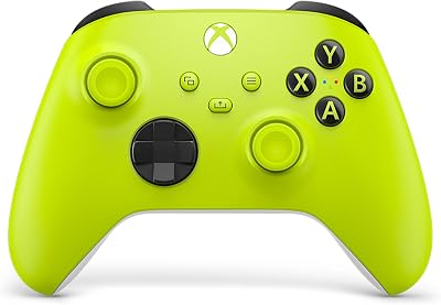 Xbox Wireless Controller Electric Volt - Yellow, Bluetooth & Xbox Wireless