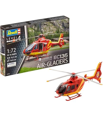 Amazon.com: Revell 04969 H145 ADAC/REGA 1:32 Scale Unbuilt