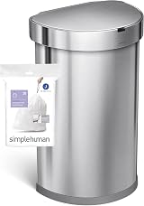 simplehuman CW0259 Custom Fit Bin Liners 3 Pack White 60 Total view 5