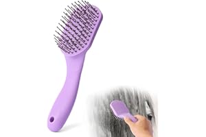 UYLKM Horse Mane and Tail Brush for Long Haired Dogs Shedding Equine Horses Grooming Dog Pin Brush