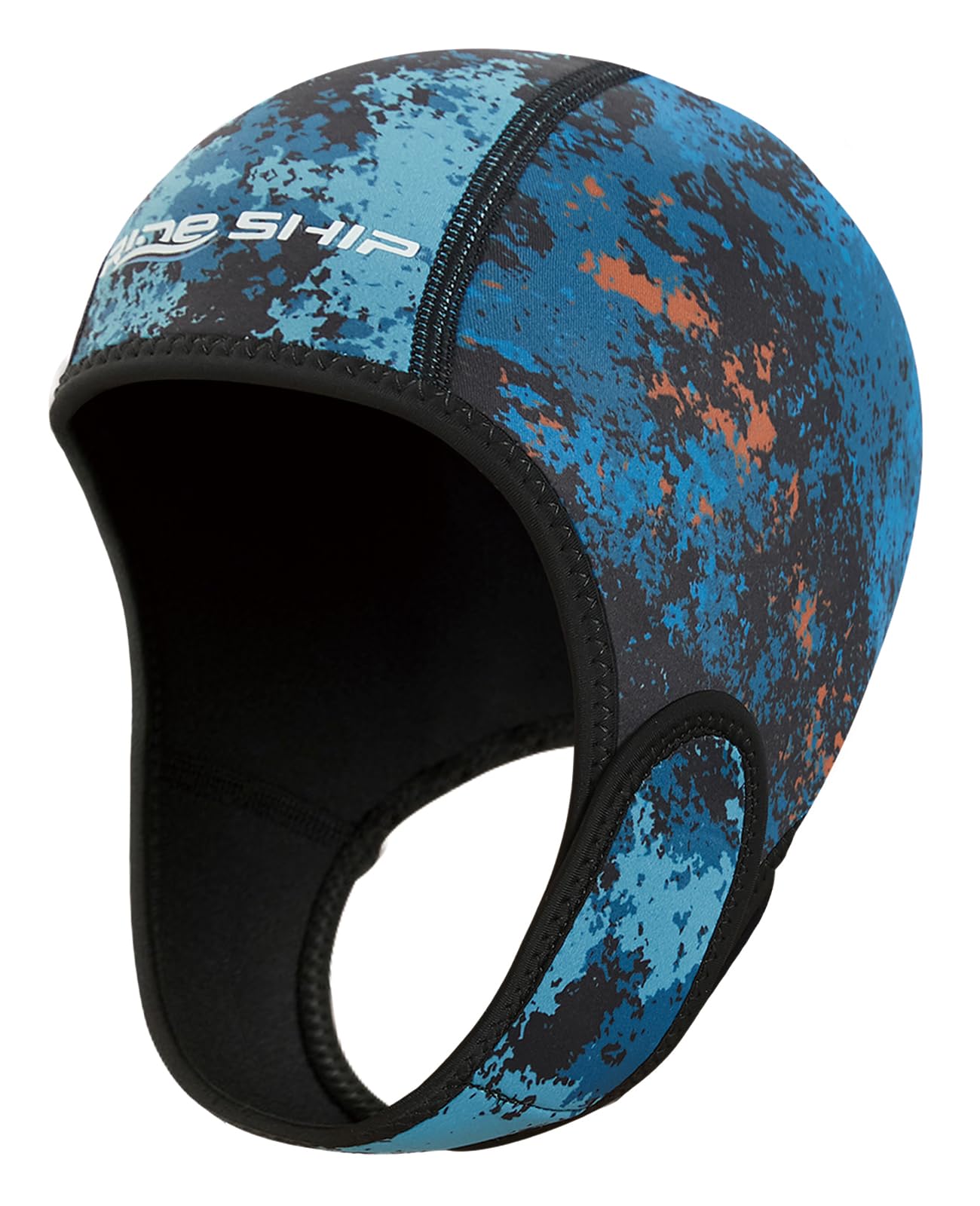 Photo 1 of Skyone Neoprene Dive Hood Wetsuit Hood for Men Women, Scuba Diving Hoods 2MM with Adjustable Chin Straps, Neoprene Swim Cap Surfing Head Cover Stretchable for Boating Kayaking Water Sports (Camo)