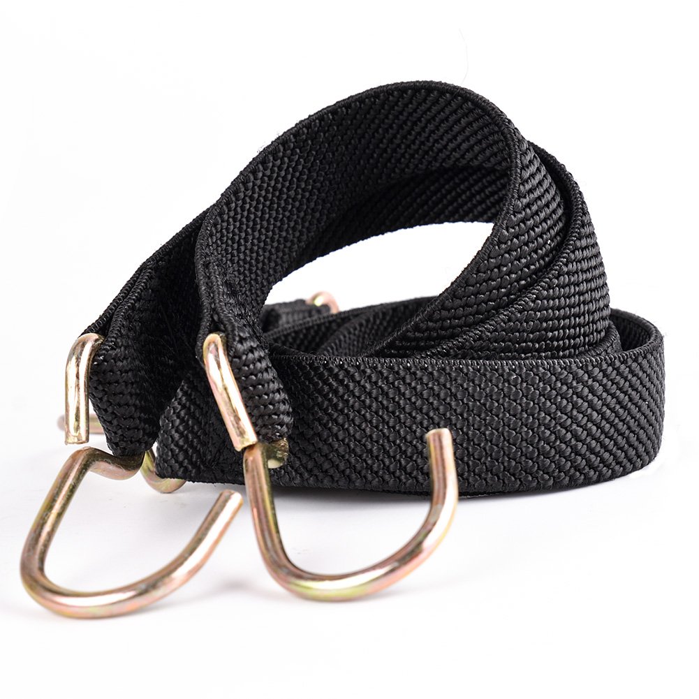 Marcobrothers Flat Bungee Cords Elastic Straps with