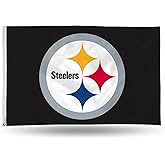 NFL Rico Industries Standard 3' x 5' Banner Flag Single Sided - Indoor or Outdoor - Home Décor