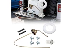Heater Fuel Tank Kit, Universal 9-Piece Parking Heater Fuel Fuel Line Adapter, Diesel Heater Fuel Tank for Trucks, Vans, Rvs,