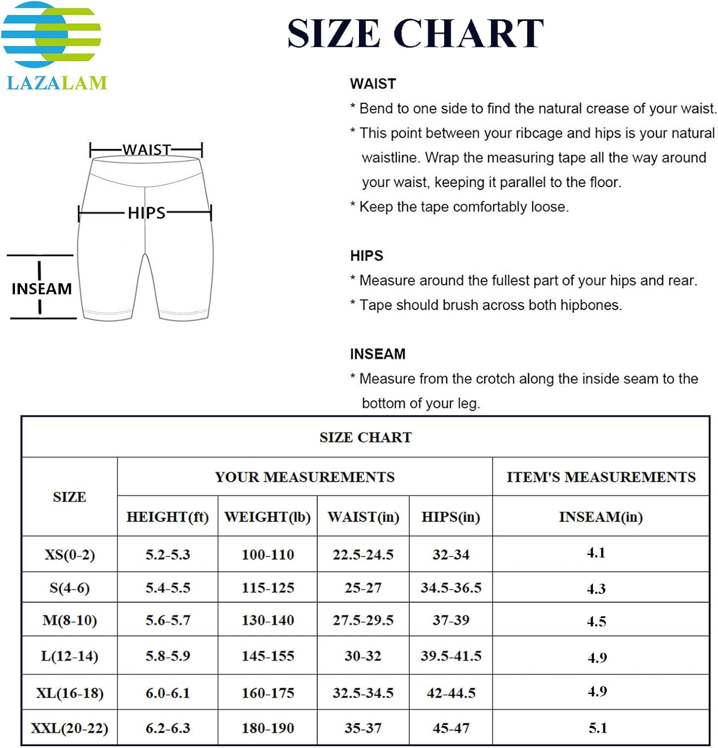 LAZALAM Women's 2" /5" /8" High Waist Workout Yoga Shorts with Pockets Athletic Running Shorts Exercise Biker Shorts: Clothing