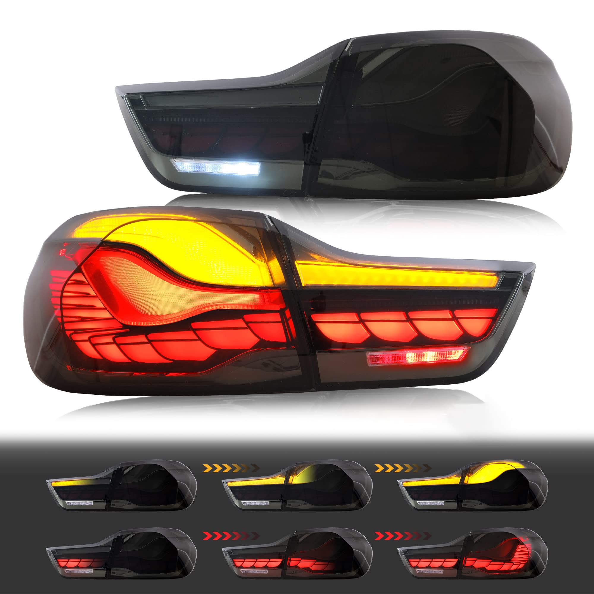 VLAND LED Tail Lights Compatible with 4-series BMW