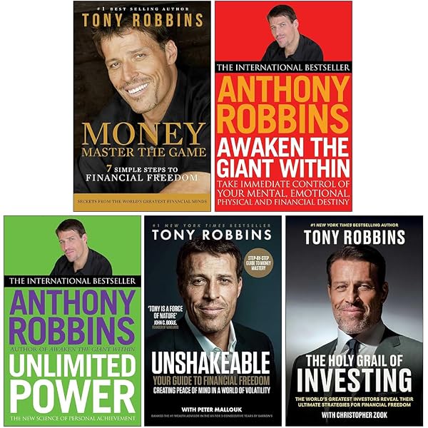 Tony Robins 2 Books Collection Set (Awaken The Giant Within: How