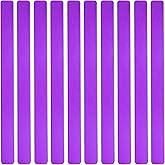 ABBECIAO 1/2" x 7" x 0.05" Anodized Aluminum Bracelet Engravable Blanks for Laser Engraving (Pack of 10) Purple