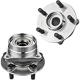 BDFHYK 513265 2PCS Front Wheel Bearing and Hub Assembly 5 Lugs Compatible with Toyota Prius 2004 2005 2006 2007 2008 2009, 1.5L L4
