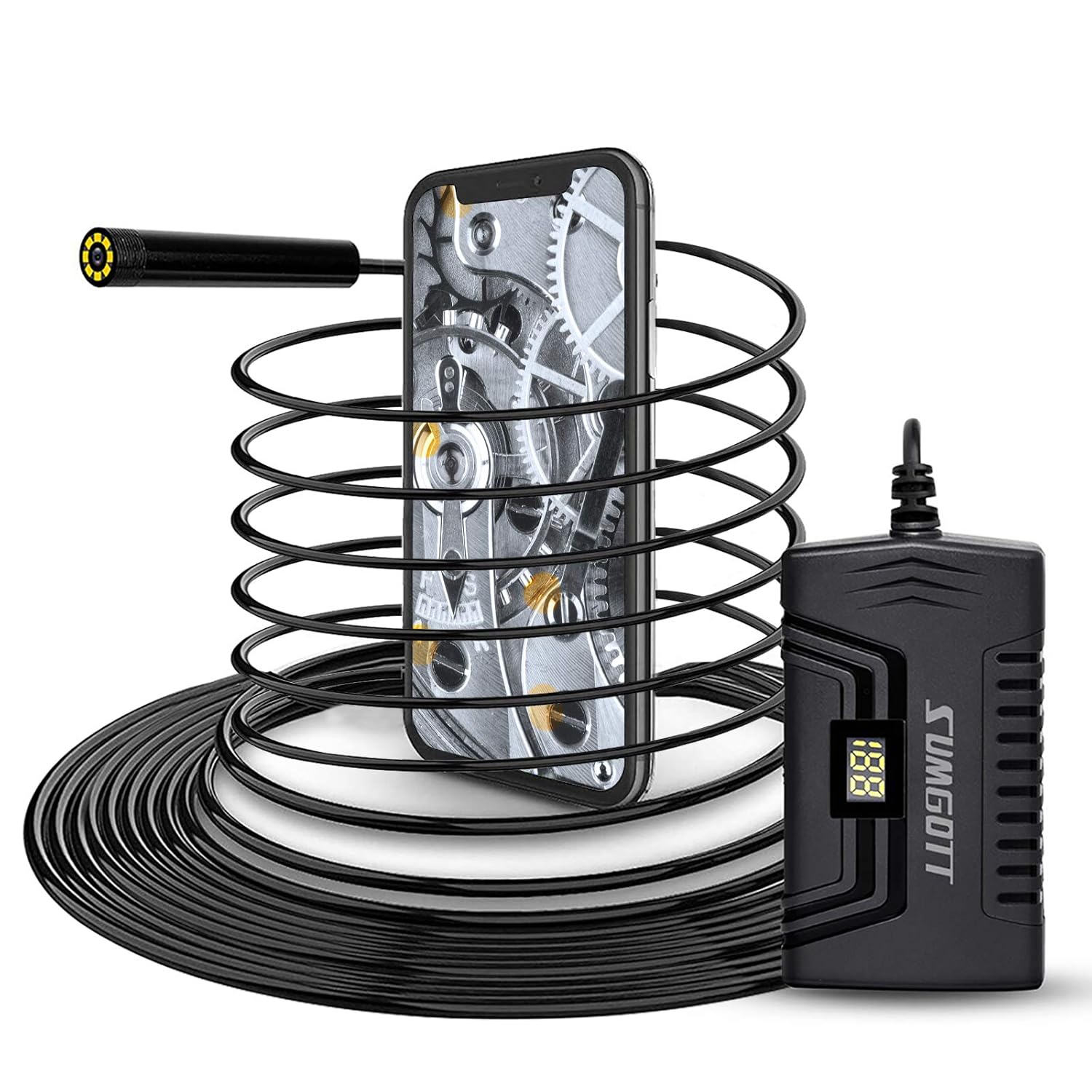 WiFi Endoscope 10M, Device Tablet Smartphone iOS/Android Pour