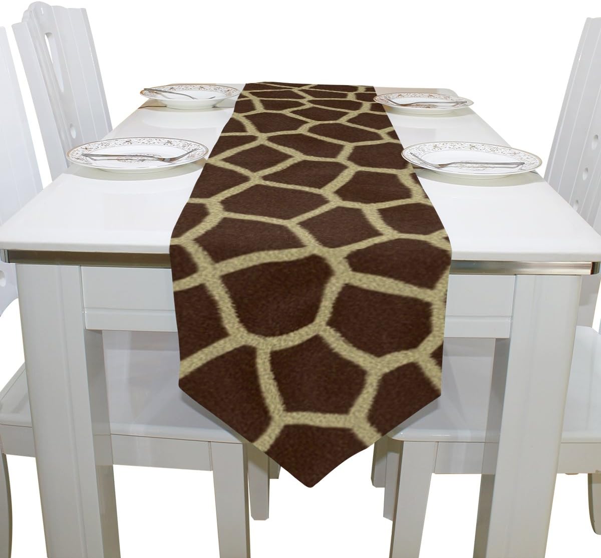 Best table runner tan navy