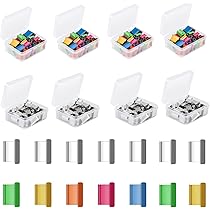 OGANAZI Boîte De Rangement Transparente Avec Couvercles, Boîte De