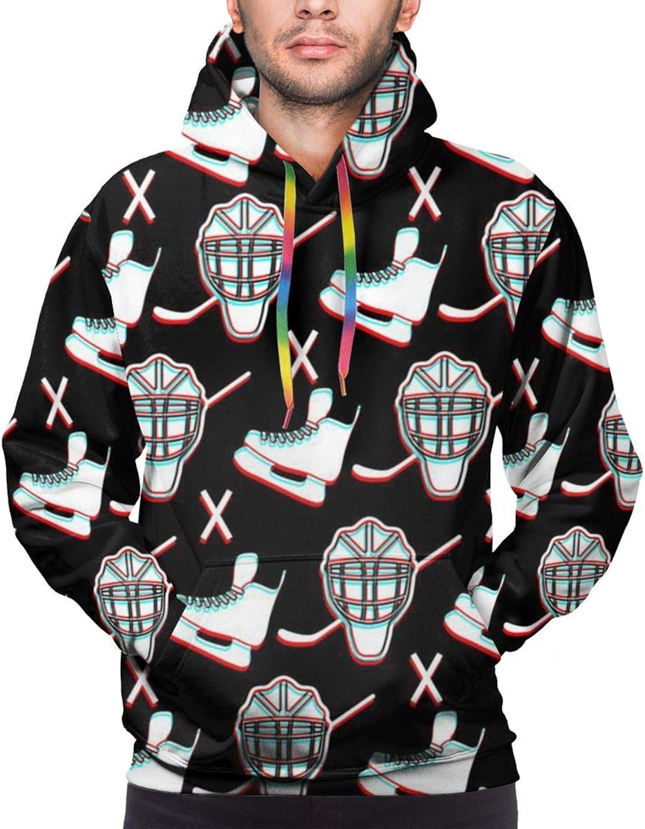 Men's Hoodie Ice Hockey Sweate Sweatshirt Men's Casual Hoodie Casual Top Hooded Amazon.co.uk