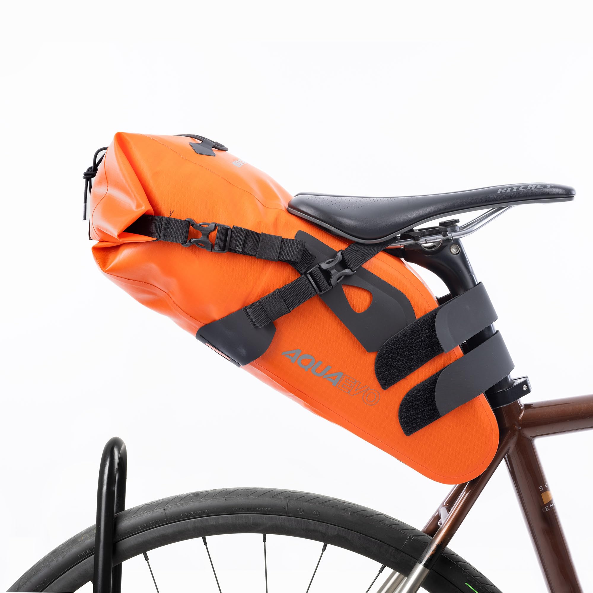 Aqua Evo Adventure Bicycle Cycle Seat Pack, Orange