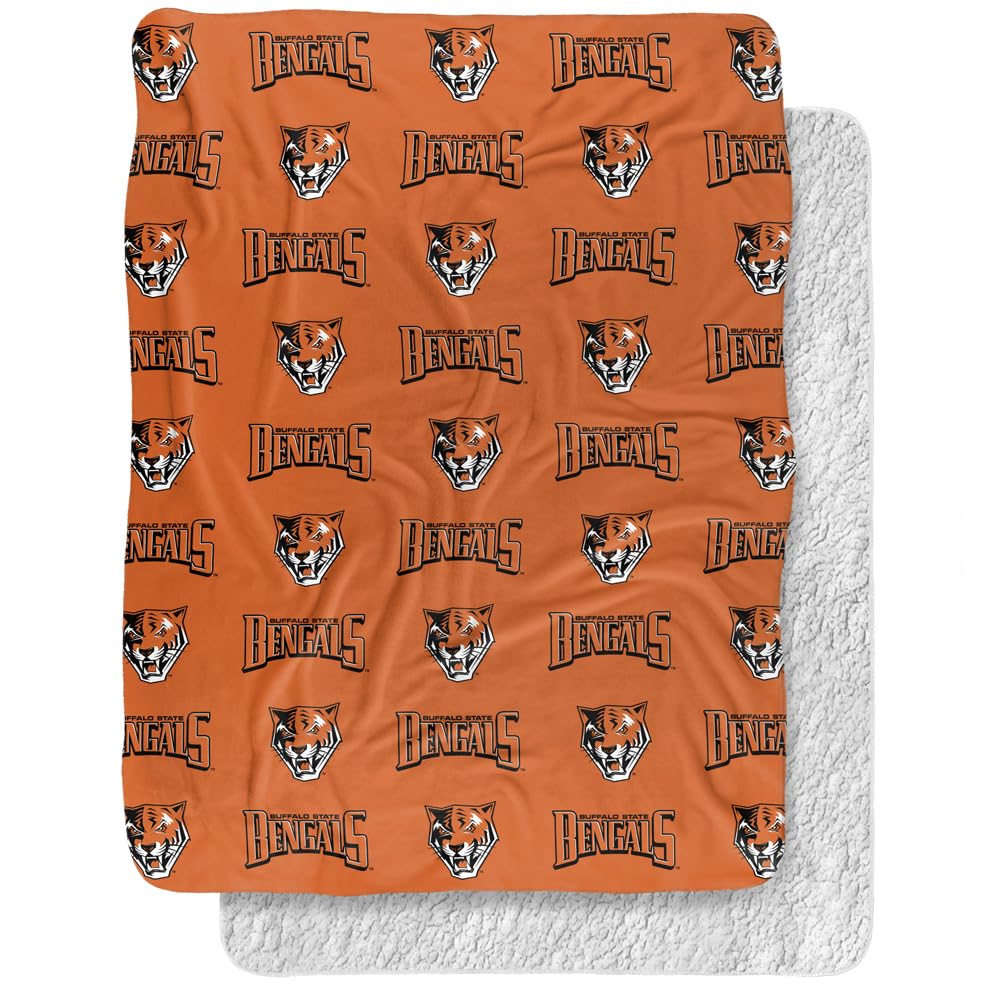 Buffalo State University Blanket, 60"x80" Logo