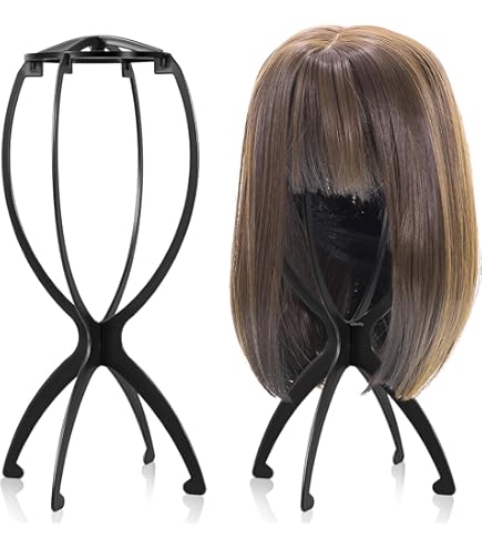 WOMANS 6 PCS WIG STAND BUNDLE? Set of 6 *NEW* Amazon.com: FDBJulyy Wig Stand 6 Pack Stand Wig head ,6 PCS  main image 4