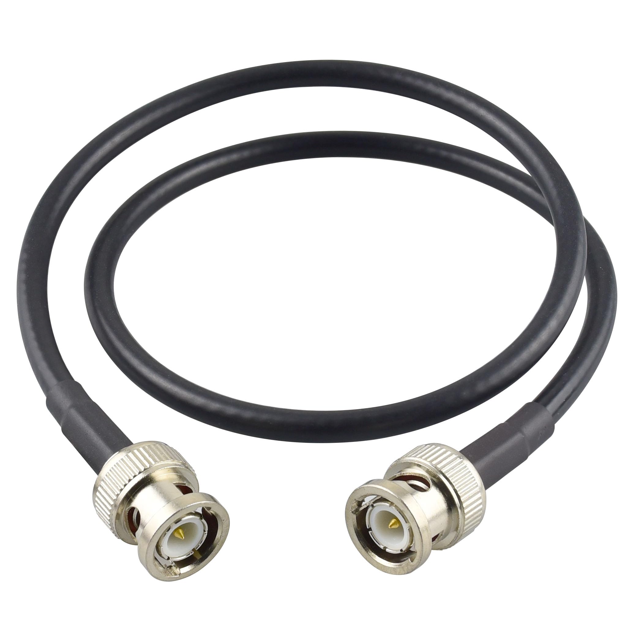 YILIANDUO SDI Cable BNC Male to Male 50 Ohm HD SDI Antenna Cable 50CM for 4K HD SDI 3G SDI 6G SDI Video Camera Monitor Recorder Converter Broadcast Router Audio Gateway Hub Pack of 2