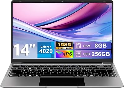 Portátil 2026 14" Win11 8GB 256GB SSD - Cinzento