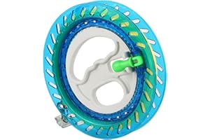 Kite Strings Reel, Blue Handle Flying Winder Tool Outdoor Kites Accessories with 200 Meters Line Kite Accessories