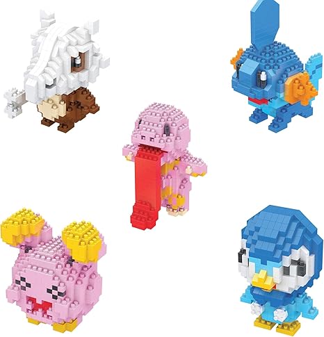 Amazon Co Jp ナノミニブロックミニポケモン構築キットモデルマイクロブロック3dパズルナノレンガおもちゃギフトコレクション子供大人のための F ホーム キッチン