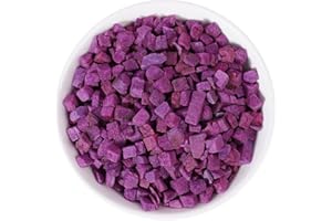 Dried Purple Potatoes dehydrated Purple Potato granules 300g Baked Decoration Gruel grated Dried Purple Sweet Potatoes