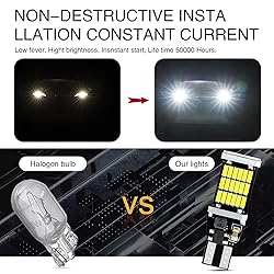 Sinytuto Pack-4 LED Reverse Lights, T15 4014 45SMD
