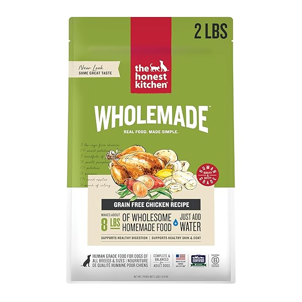 THE HONEST KITCHEN HUMAN GRADE WHOLEMADE™ DEHYDRATED GRAIN...