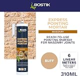Bostik Express Pointing Mortar Buff 310ml Ready-to-Use Joint Sealant view 2