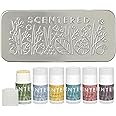 Scentered Aromatherapy Gift Set Discovery Tin - 6X Mini Balms: Sleep Well, De-Stress, Focus, Escape, Happy, Love - Lavender, Rosemary, Ylang Ylang Essential Oils - Aromatherapy Gifts for Women