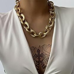 Your Always Charm Chunky Gold Necklace for Women