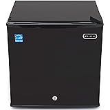 Whynter CUF-110B Energy Star 1.1 cubic feet Upright Freezer Stainless Steel door with Security Lock with Reversible Door - Bl