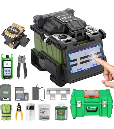 Komshine FX39 Fusion Splicer Fiber Optical 6s Fast Splicing