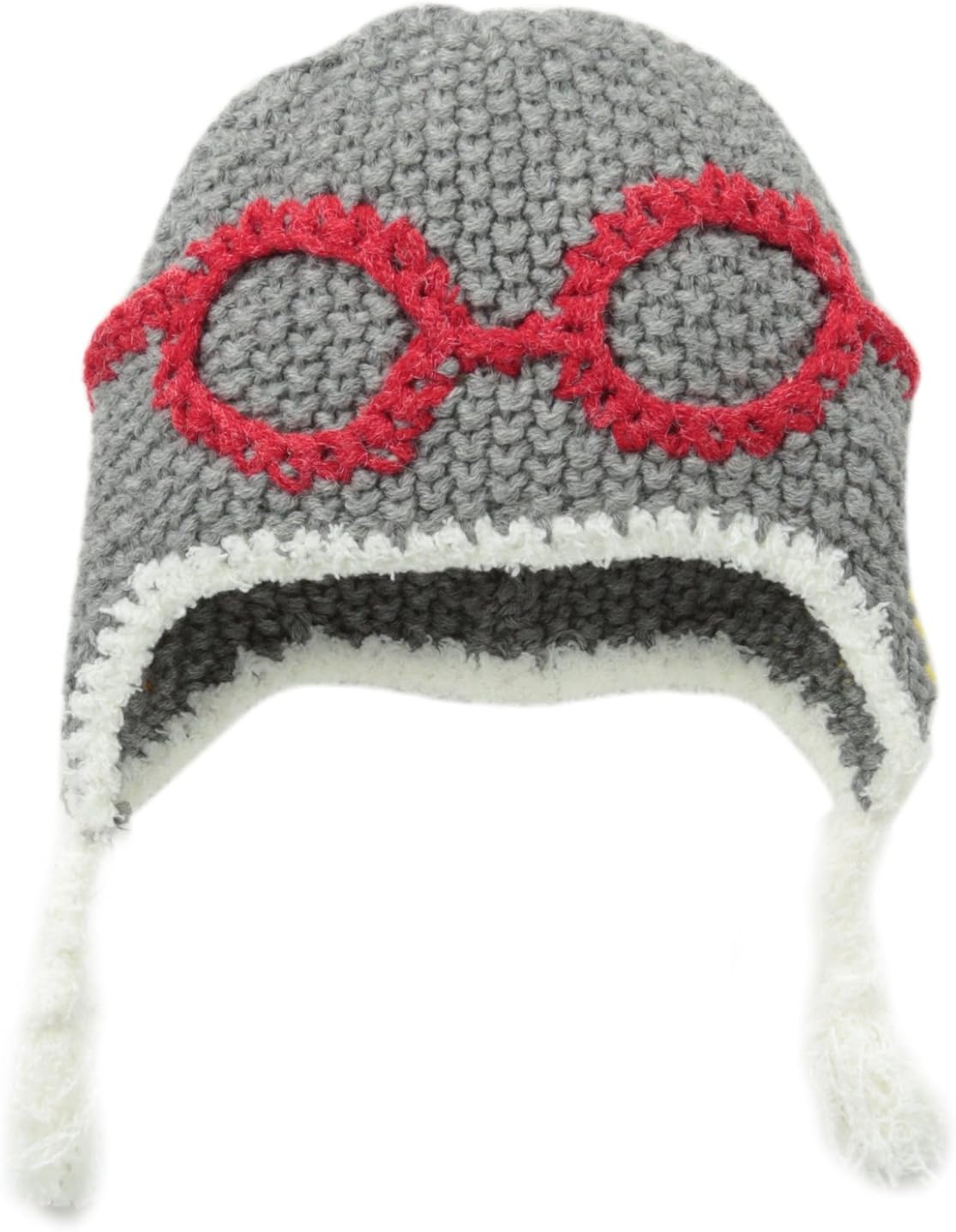crochet aviator hat