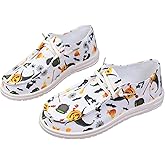 Halloween Shoes Women Fashion Halloween Canvas Sneakers 2025 Skeleton Pumpkin Printed Low Top Lace up Walking Shoes Breathable Comfortable Slip on Flats Pumpkin Sneakers