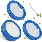 Replacement Filter Kit Compatible with Electrolux Ultimate 700 Standard | &amp; Complete Cordless Vacuum - 3-Pack HEPA Filters &amp; Washable Foam Pre-Filters, Compare to ELPAVAF67, 1 HEPA + 2 Foam Filter