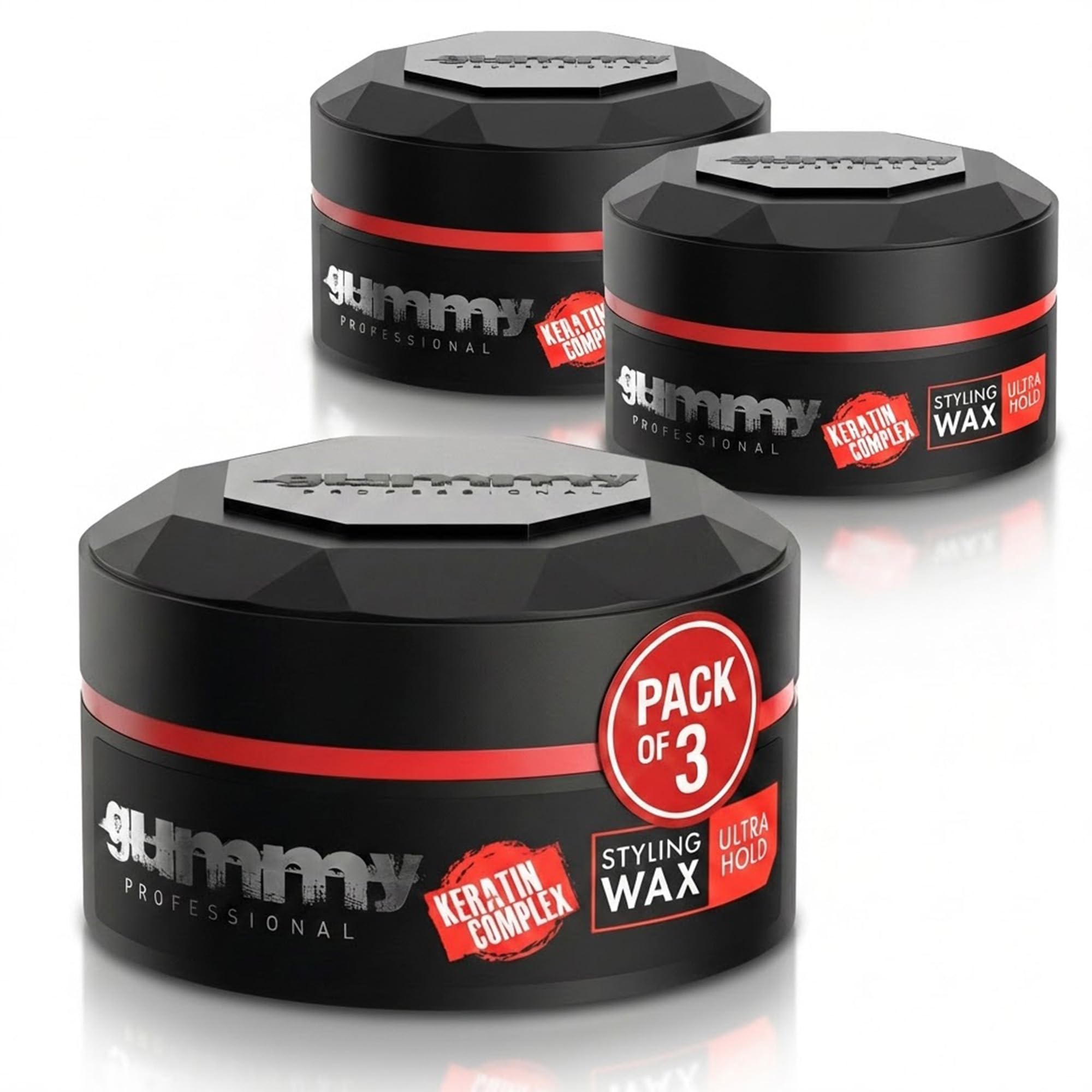 Fonex Gummy Styling Wax Ultra Hold 150 ml (Pack of 3) — image 1