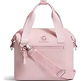GLORIEROO Pastel Lunch Box Women | Insulated Waterproof Leakproof Lunch Bag Cooler | Adjustable Strap | BPA-Free